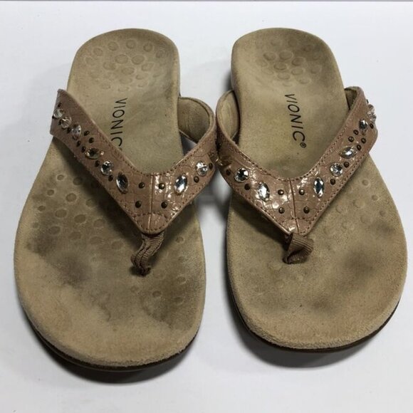 Vionic Women's Lucia Flip Flop Sandal Size 7 M - Picture 3 of 6